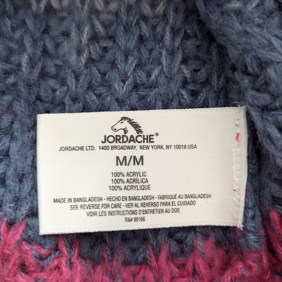 Jordache║Knit Striped Sweater║Size M - Picture 5 of 6